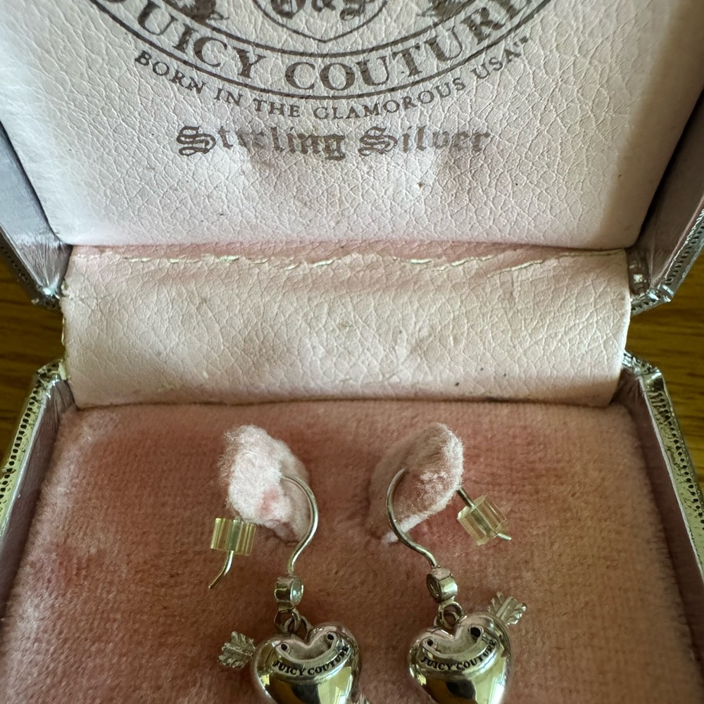 Juicy Couture Silver and Gold Heart Charm Bracelet Set - Picture 8 of 11